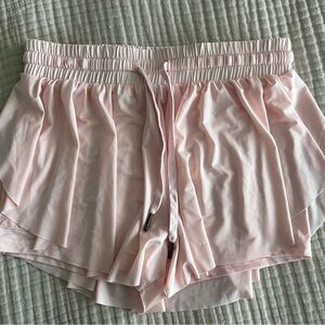 Blush pink women's medium butterfly shorts